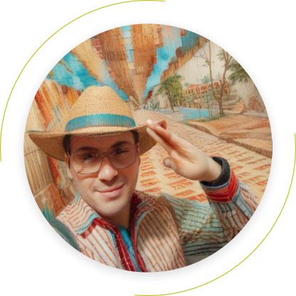 Der zertifizierte Reiseleiter Dante Campos liebt sein Heimatland Mexiko und wünscht sich, dass sich Besucher nach einer Reise durch Mexiko an die mexikanische Kunst und Kultur in all ihren Ausdrucksformen erinnern.