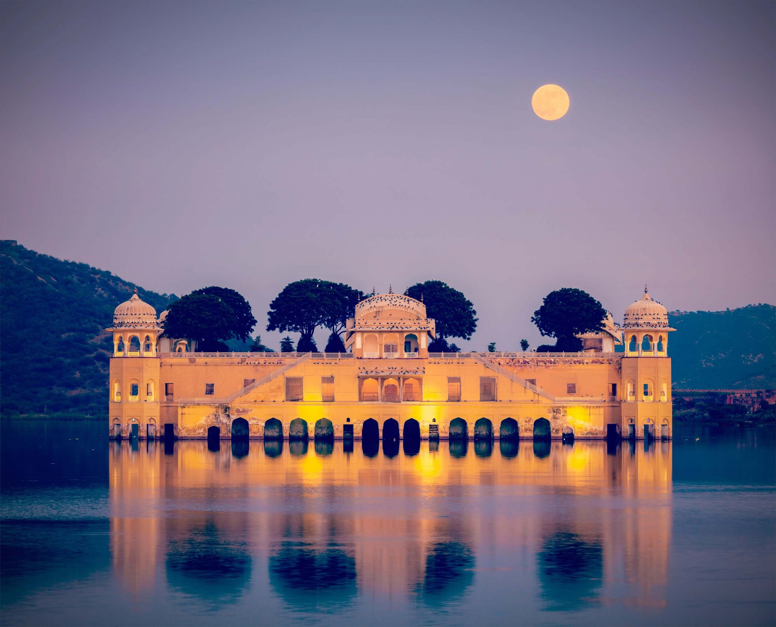 Indien_Jal Mahal (Water Palace). Jaipur@DmitryRukhlenko_deposit(klein)